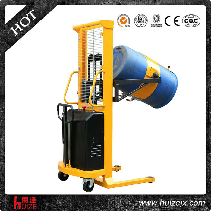 半電動(dòng)多功能油桶車(chē)（單門(mén)架，夾塑桶）2