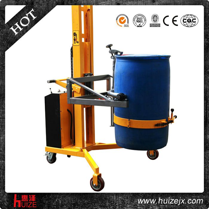半電動(dòng)油桶車（直角腿，夾鐵桶翻轉(zhuǎn)）3